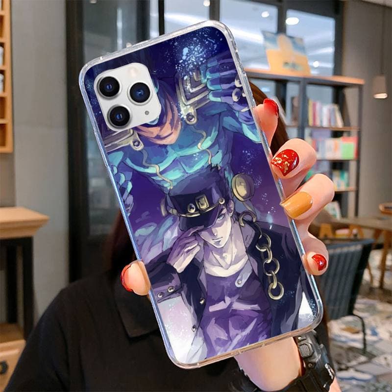 JoJo's Bizarre Adventure JoJo  Phone Case for iPhone 11 12 13 Mini Pro Max 8 7 6 6S Plus X 5 SE 2020 XR XS Case shell 13 Pro Max