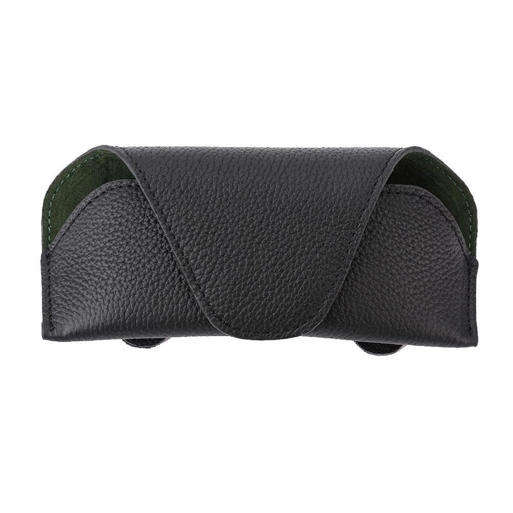 Car Glasses Case Auto Sun Visor Glasses Holder Sunglasses Bag Ticket Holder Multi-Function Automobile Storage Case black