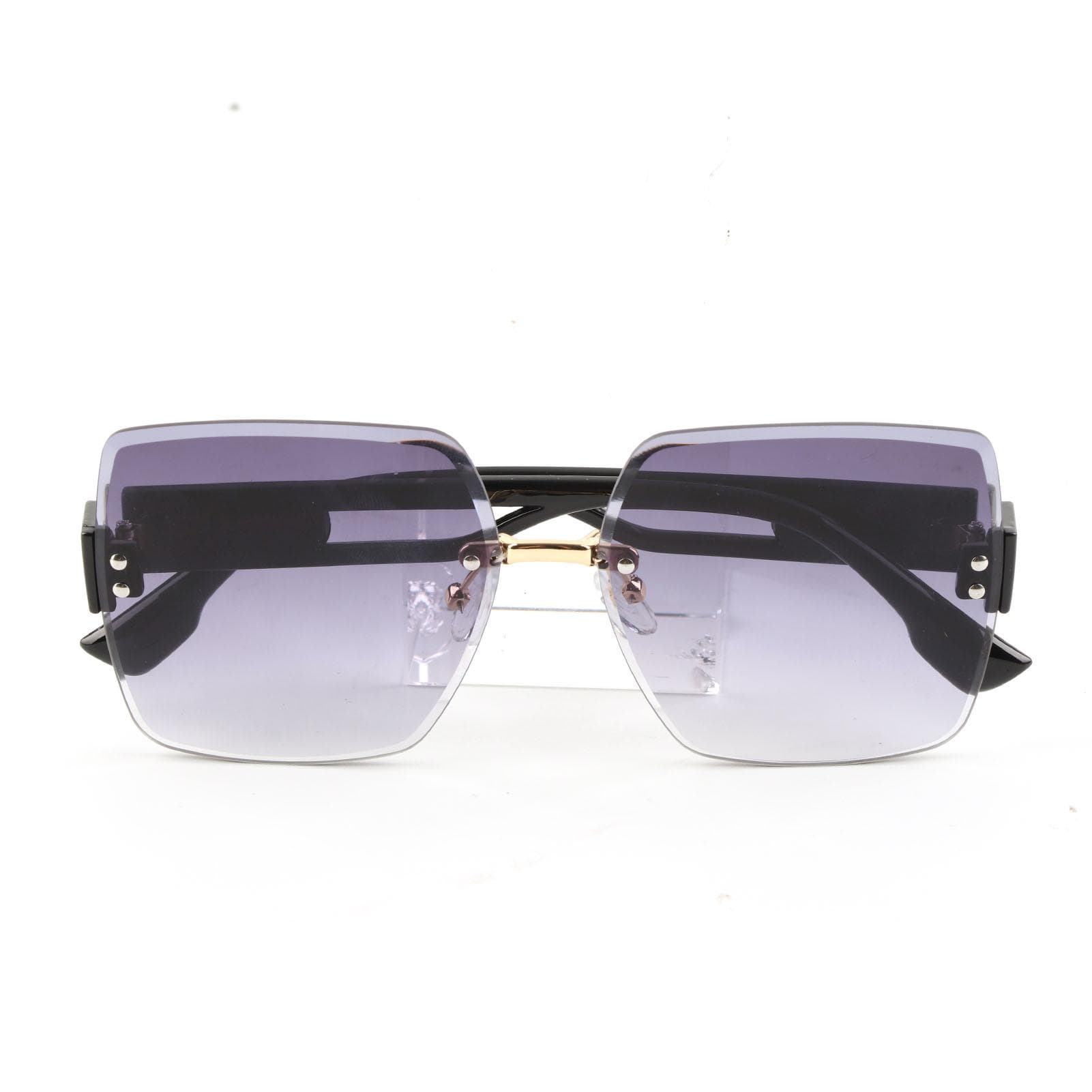 Sunglasses Women Trendy Driving Glasses UV Protection Glasses Rimless Sunglasses