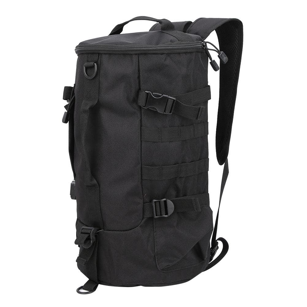 Cylinder Fishing Tackle Backpack Shoulder Bag Fishing Rod Outdoor Satchel