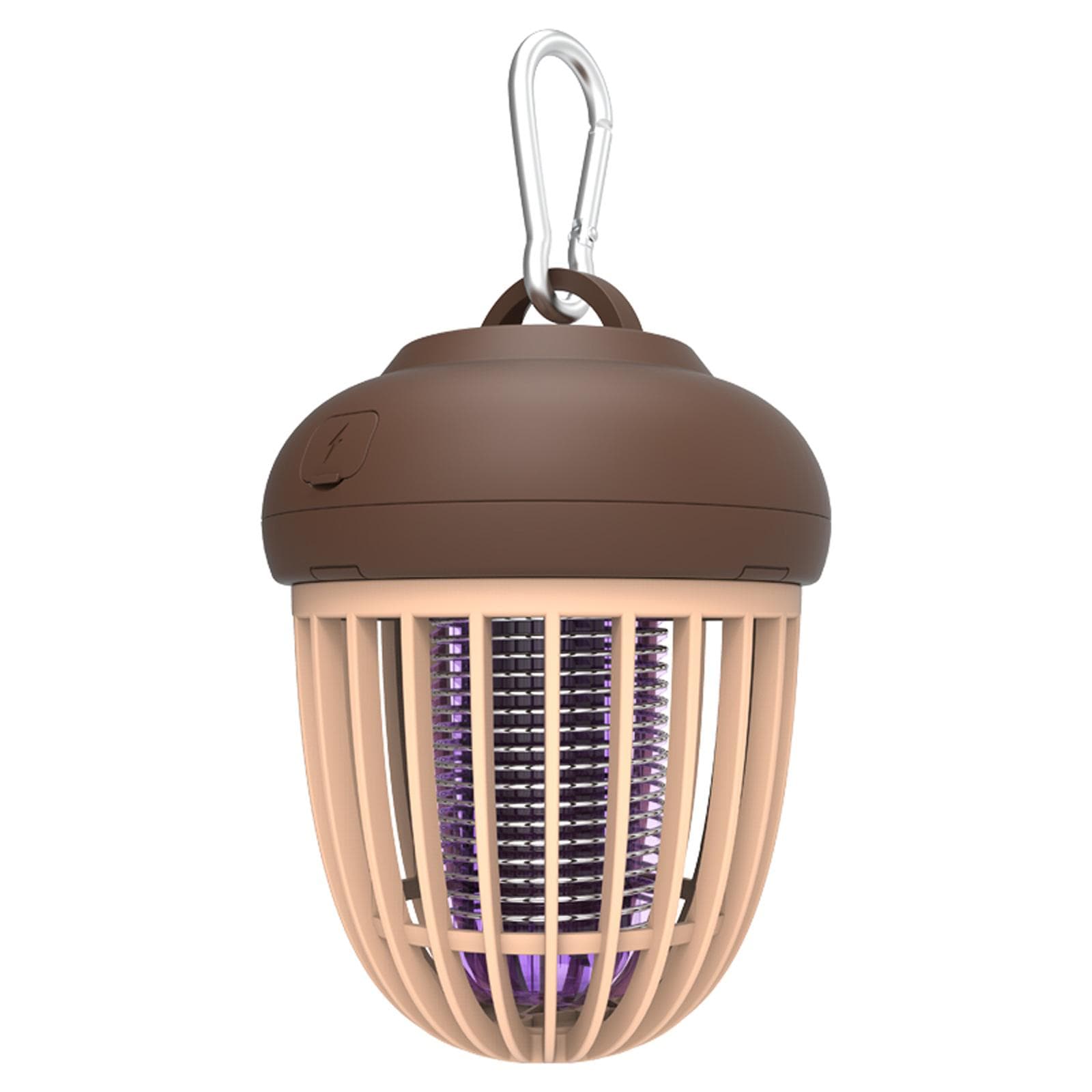 Household Mosquito Killing Lamp Hanging Mosquito Killer Lamp Electric Shock Mosquito Zapper brown