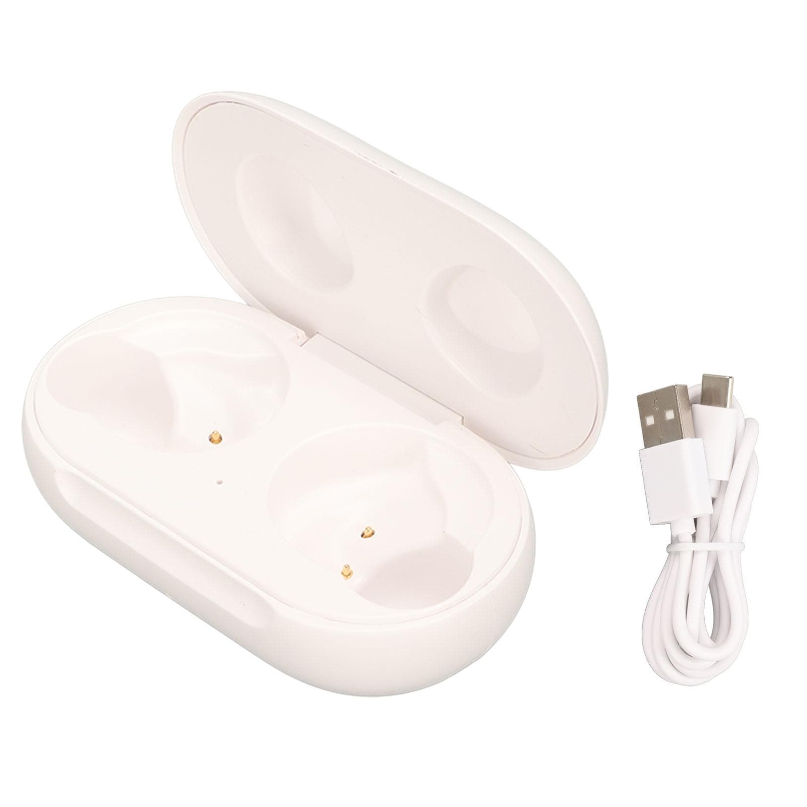 Charging Case Replacement Portable Professional Smart Charger Case for Galaxy Buds White