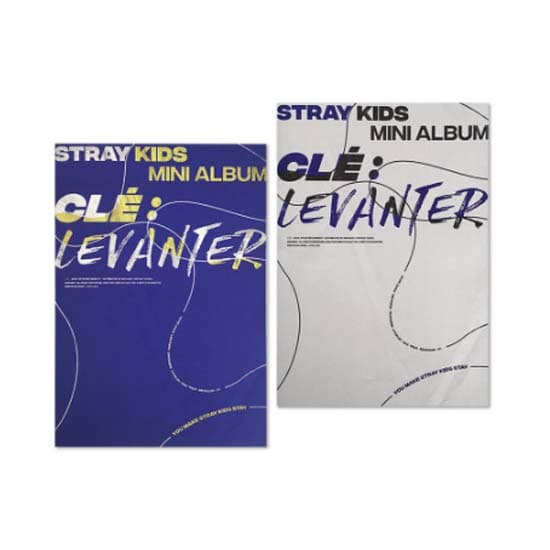 STRAY KIDS MINI ALBOM CLE : LEVANTER (CLE ver., LEVANTER ver.) Random Ver
