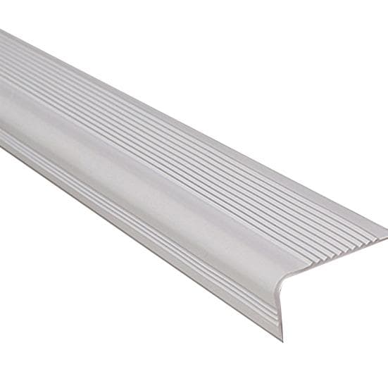 Self-Adhesive Stair Edge Protector Non-Slip Waterproof Stair Edge Stripe Indoor Outdoor Stair PVC Anti-slip Strip 100cm grey