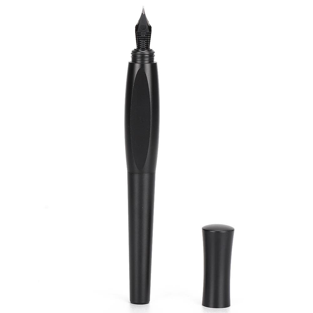 Fountain Pen Business Writing Tool School Office Supplies Black with Green High End Gift Box