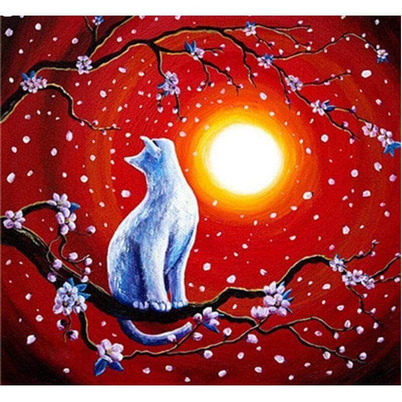 Diamond Painting Cross Stitch Full Round Diamond Embroidery Rhinestones Home Decorative 30x30CM