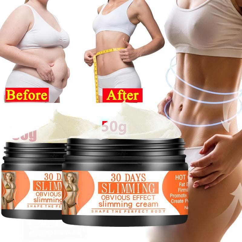 Body Slimming Cream Fat Burning Weight Loss Anti-cellulite Body Massage Hot Cream for Body Belly Slimming 50g