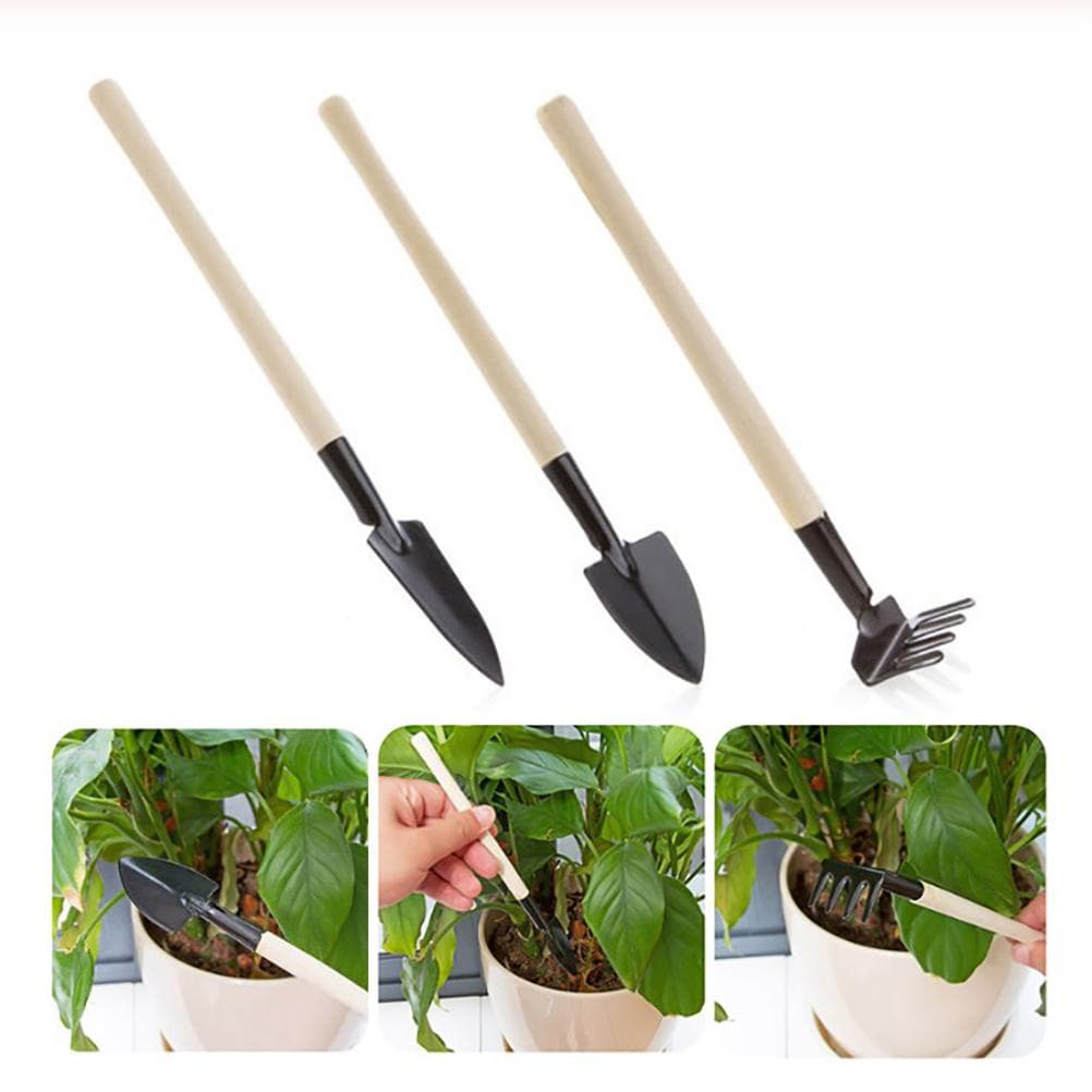 Home Gardening Tool Set Balcony Home Grown Mini Excavation Fits Shovel Rake Garden Combination