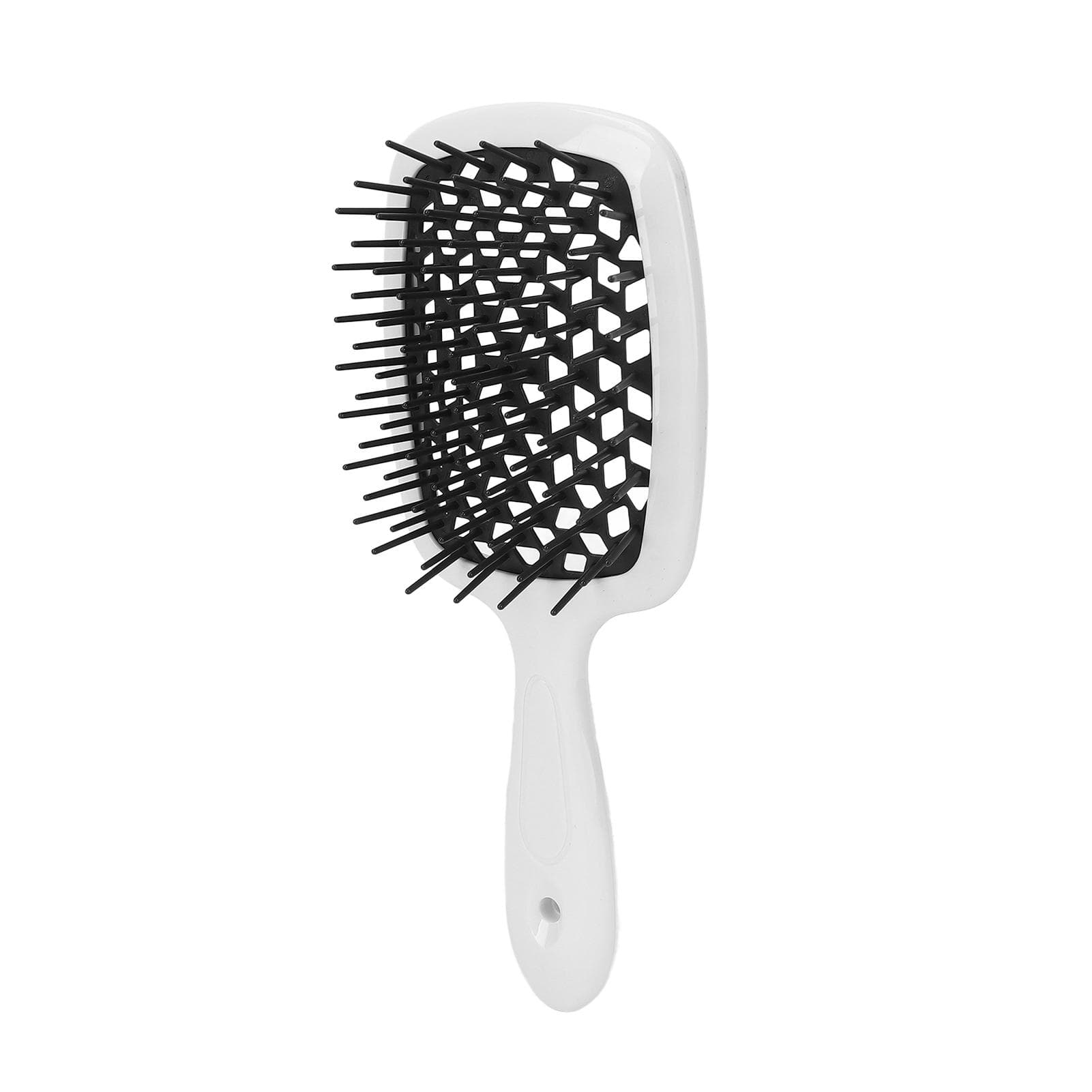 Detangling Massage Hair Comb Massage Head Honeycomb Brush Wet Hair Brush for Styling Blow Drying black