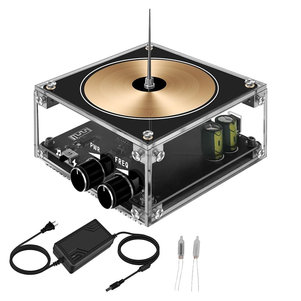 BT Version Multifunctional Electronics Mobilephone Music Tesla Coil Module Artificial Lightnings multicolour