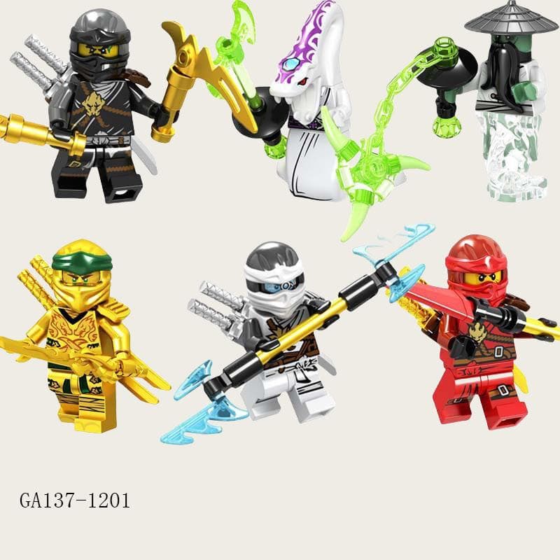 Minifigures Dolls Building Bricks Bricks Model Set Boys Kids Childs Birthday Christmas New Year Childrens Day Educational Gifts