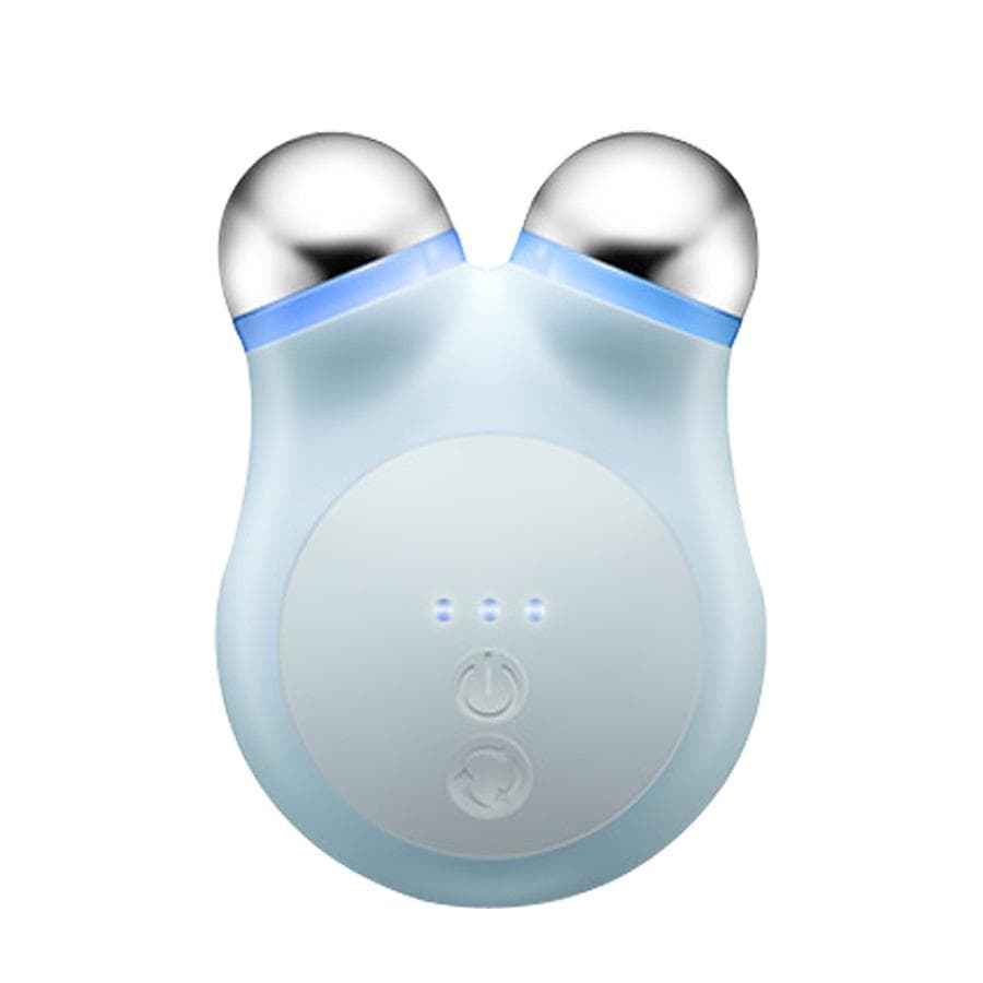 New Introduction Instrument Red Blue Light Hot Compress Household Roller Instrument 3D Lifting Massage Micro Current Household Beauty Instrument blue