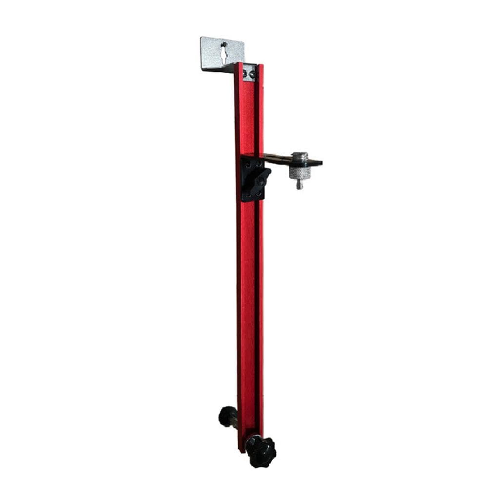Stable Mounting Aluminum Alloy Construction Adjustable Laser Level Bracket with Universal Adapter 500mm multicolour