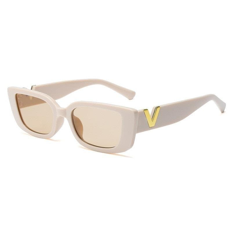 3PCS Retro Square Sunglasses UV400 Protection for Women Men European American Aesthetic Shades