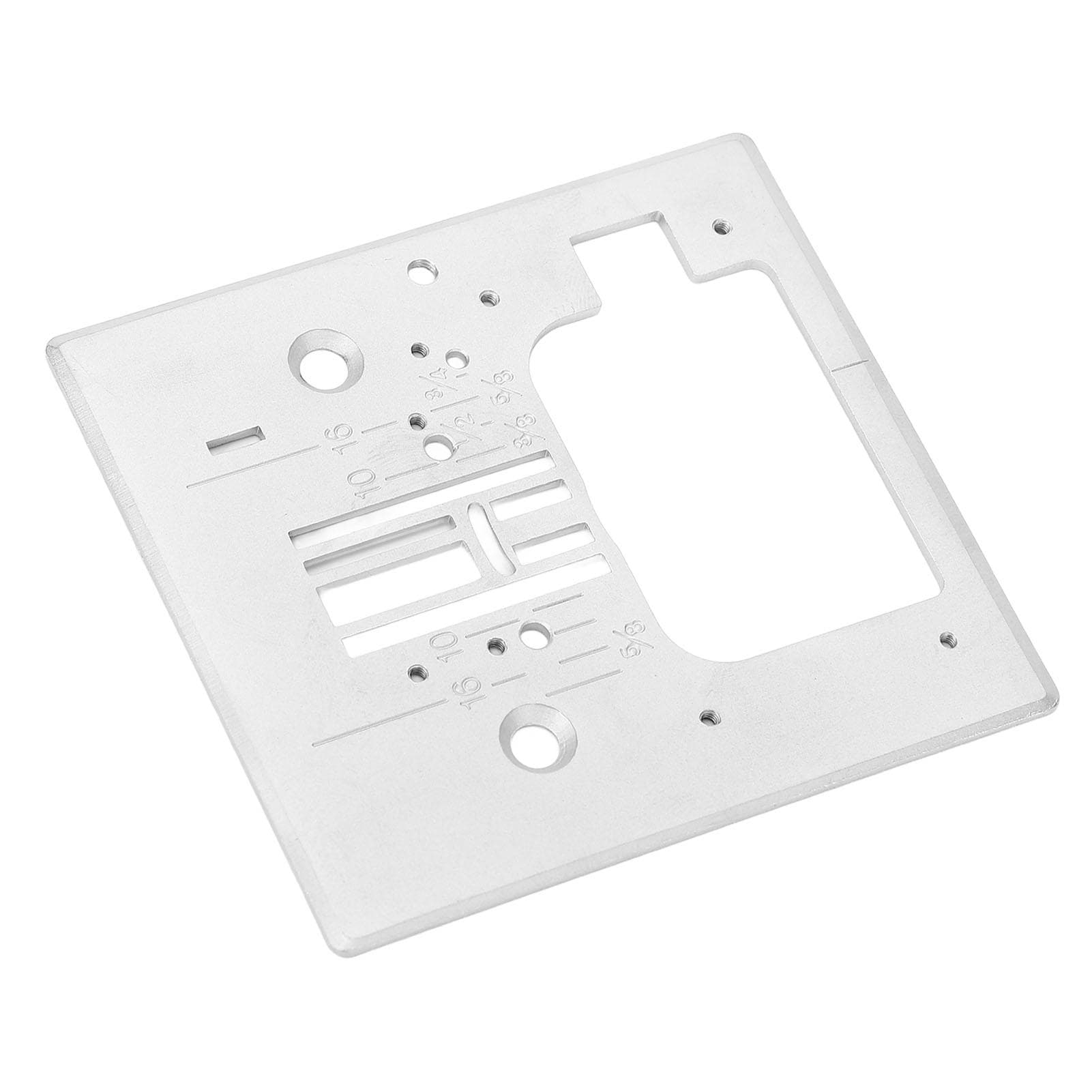 Sewing Machine Needle Plate 7.6x8.4cm Steel Needle Throat Plate for Singer 7256 7258 7285Q S800