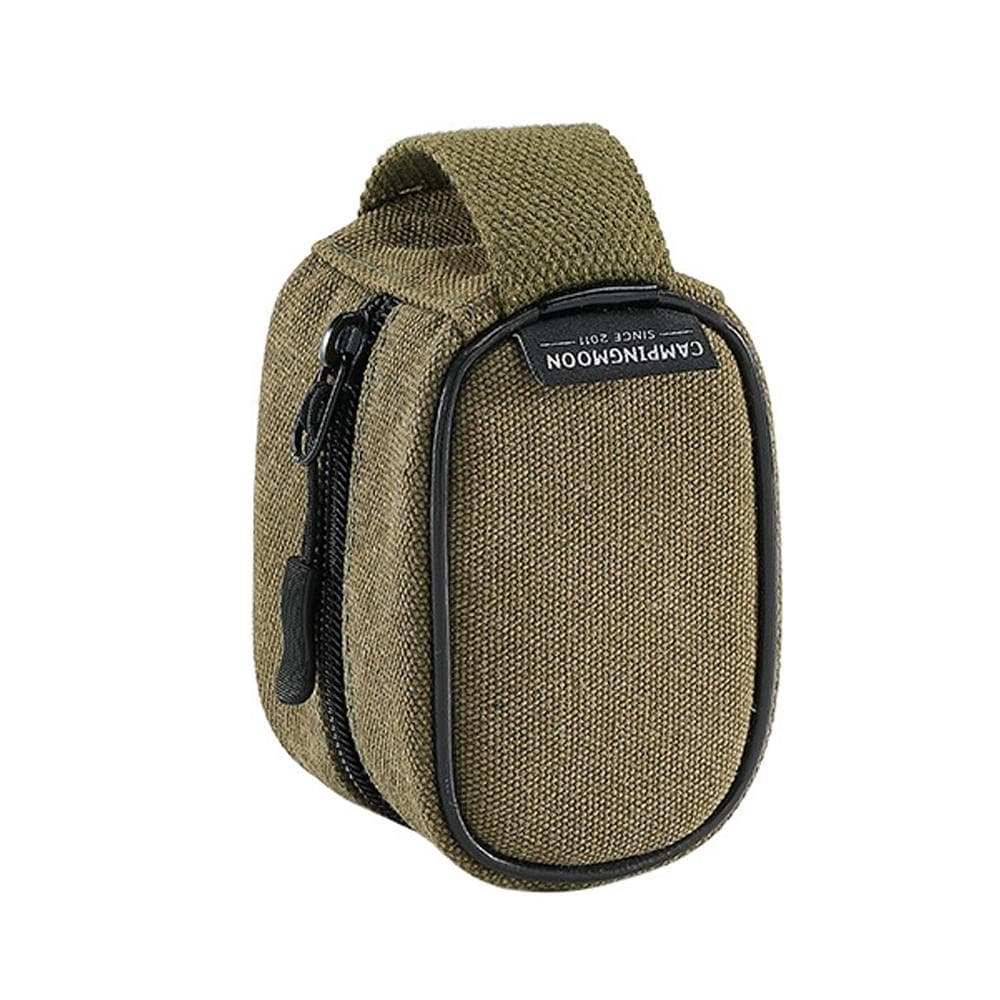 CAMPINGMOON Multifunctional Outdoor Mini Storage Bag Small Item Storage Bags Detachable Liner army green