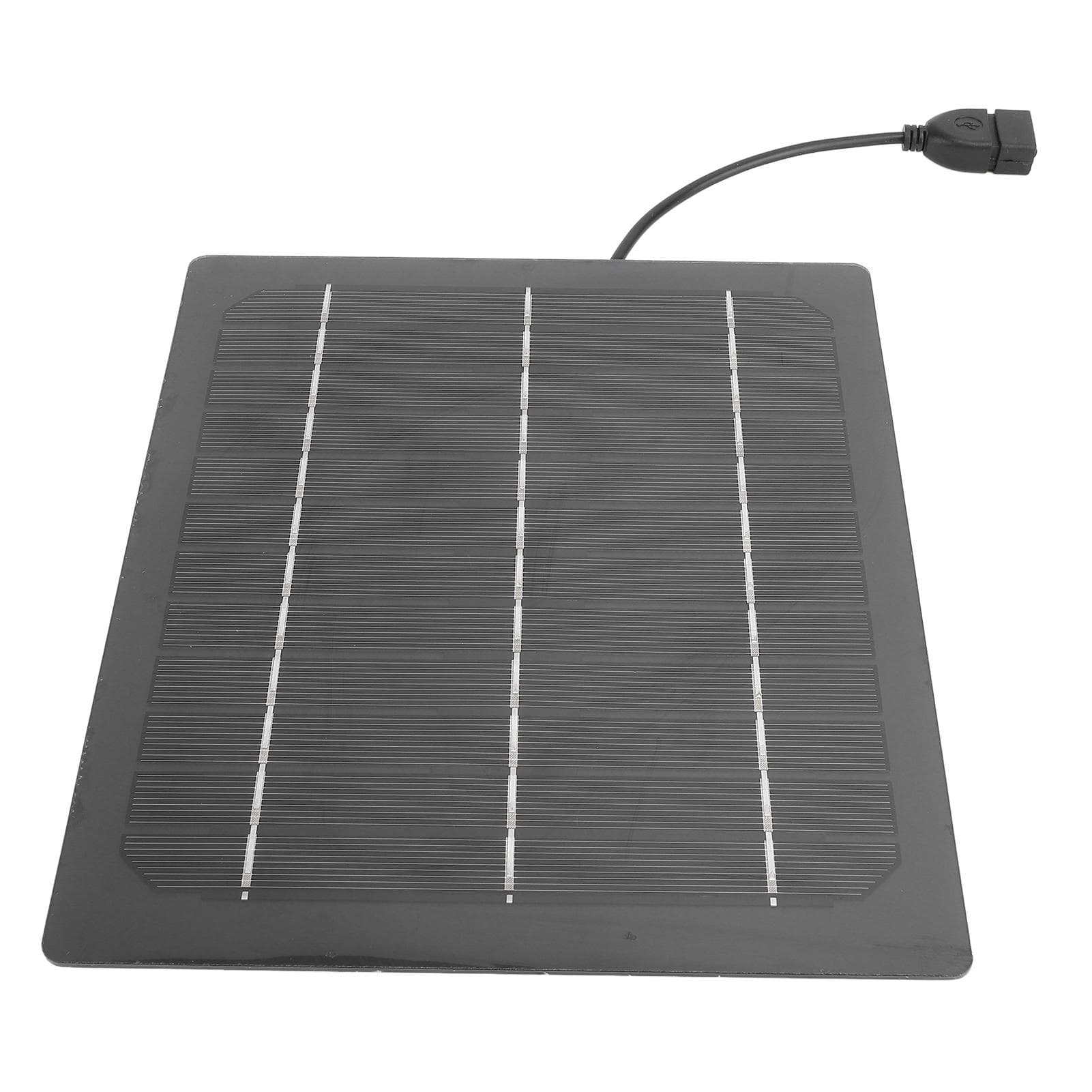 Small Solar Panel 7W 5V Solar Charger High Efficiency Monocrystalline for Camping Fan Power Bank