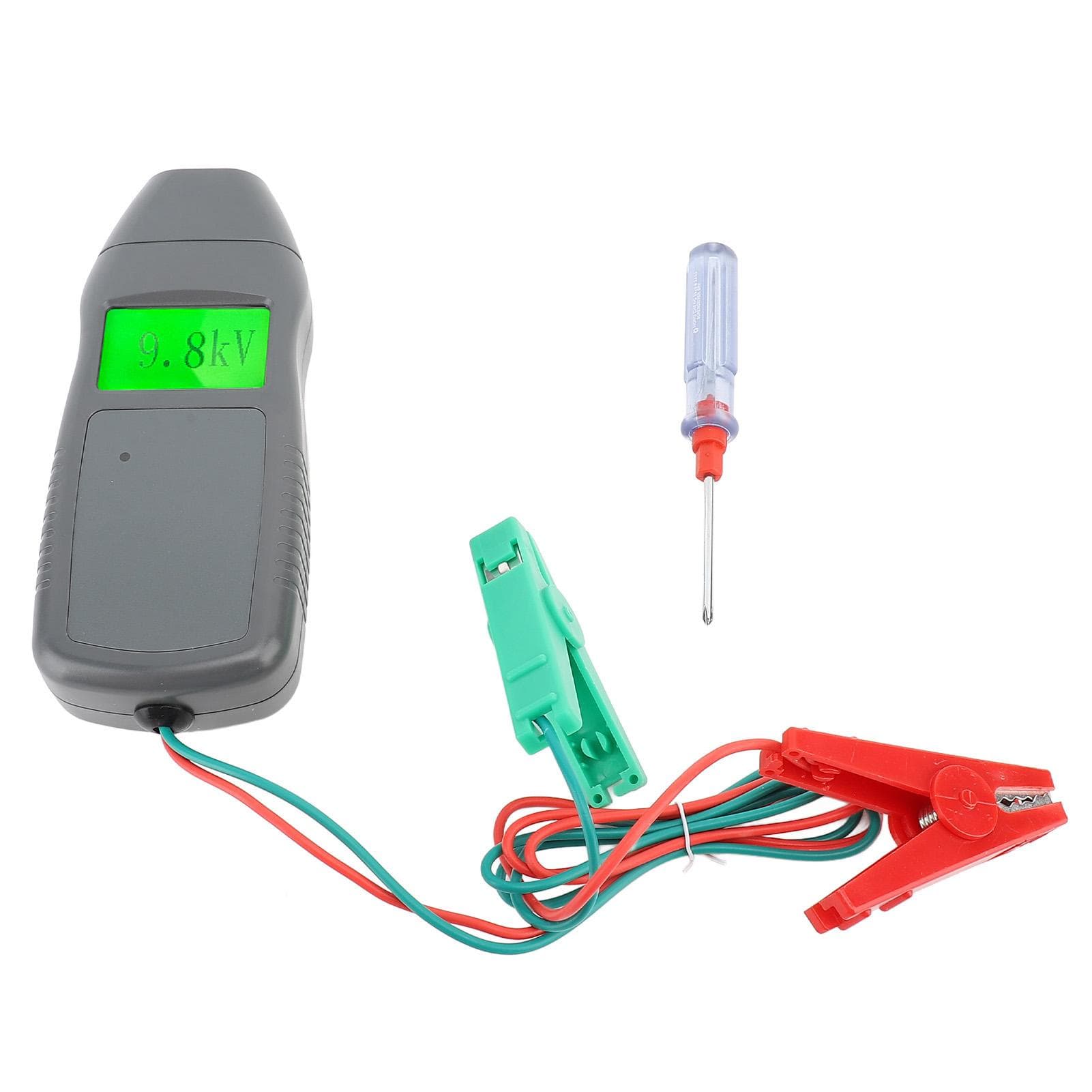 Electric Fence Voltage Tester 500V to 14KV Accurate LCD Display Pulse Fence Voltage Meter for