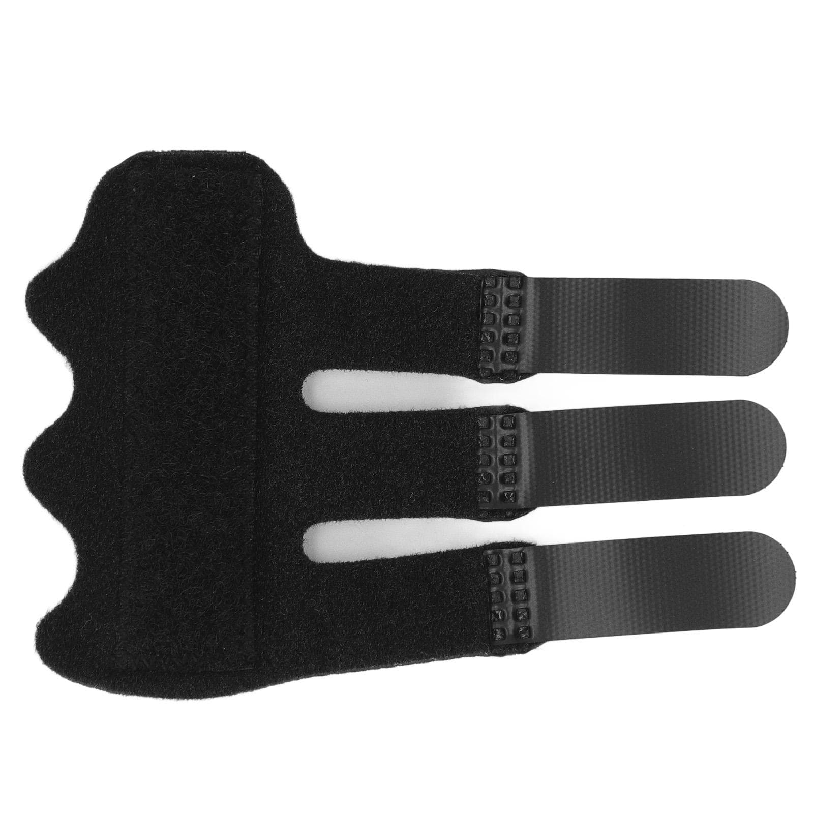 Finger Splint 3 Strap Soft Breathable Adjustable Trigger Finger Brace for Fixing