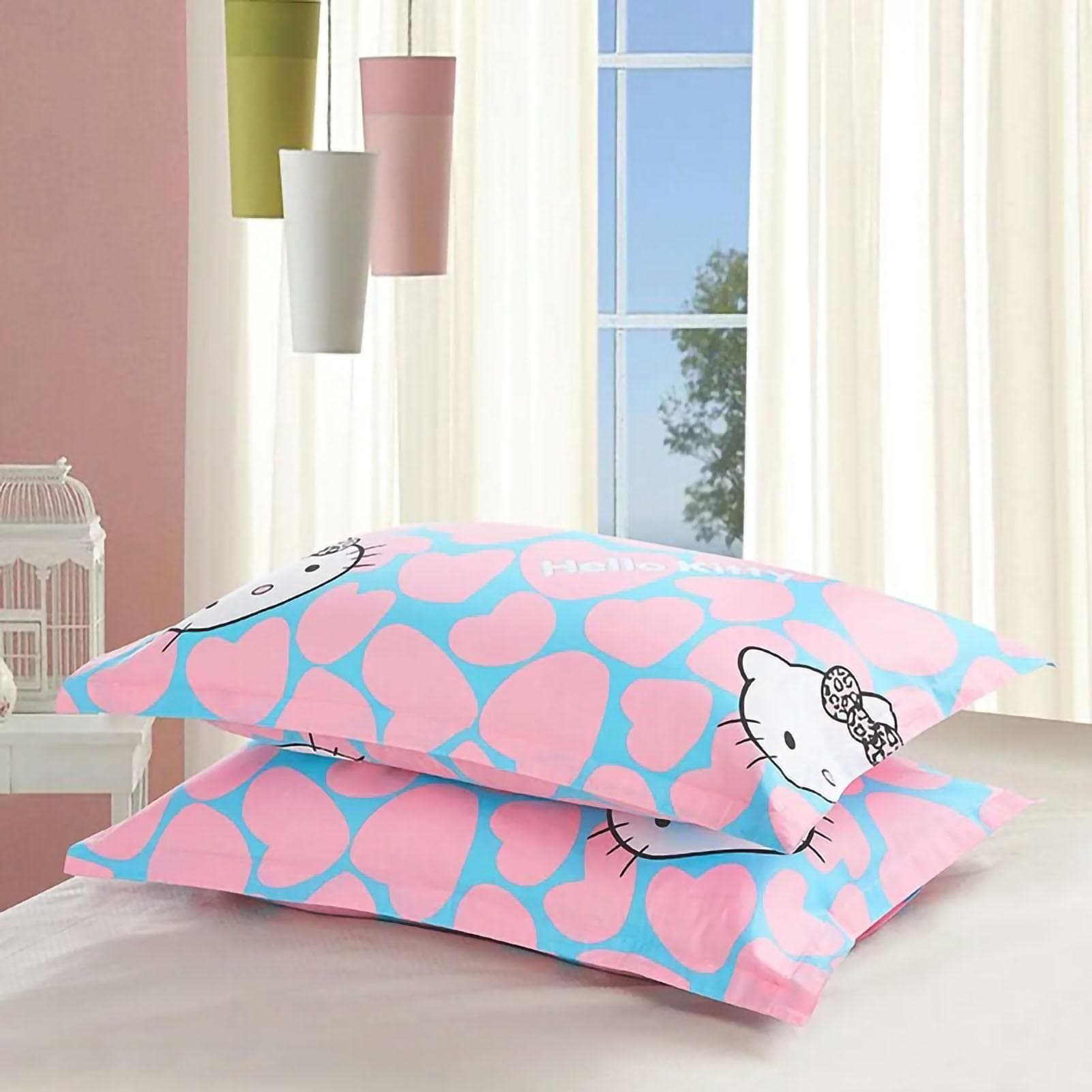 Pillow Case Pillowslip Pillowcase Cover Cotton Soft Comfortable for Family Friends Kitten 1Pcs 1Pcs Pillow Case