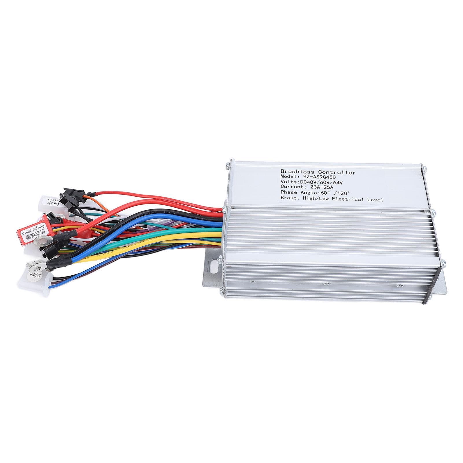48V 60V 64V 450W Motor Brushless Controller Aluminum Alloy Electric Bike Motor Controller for