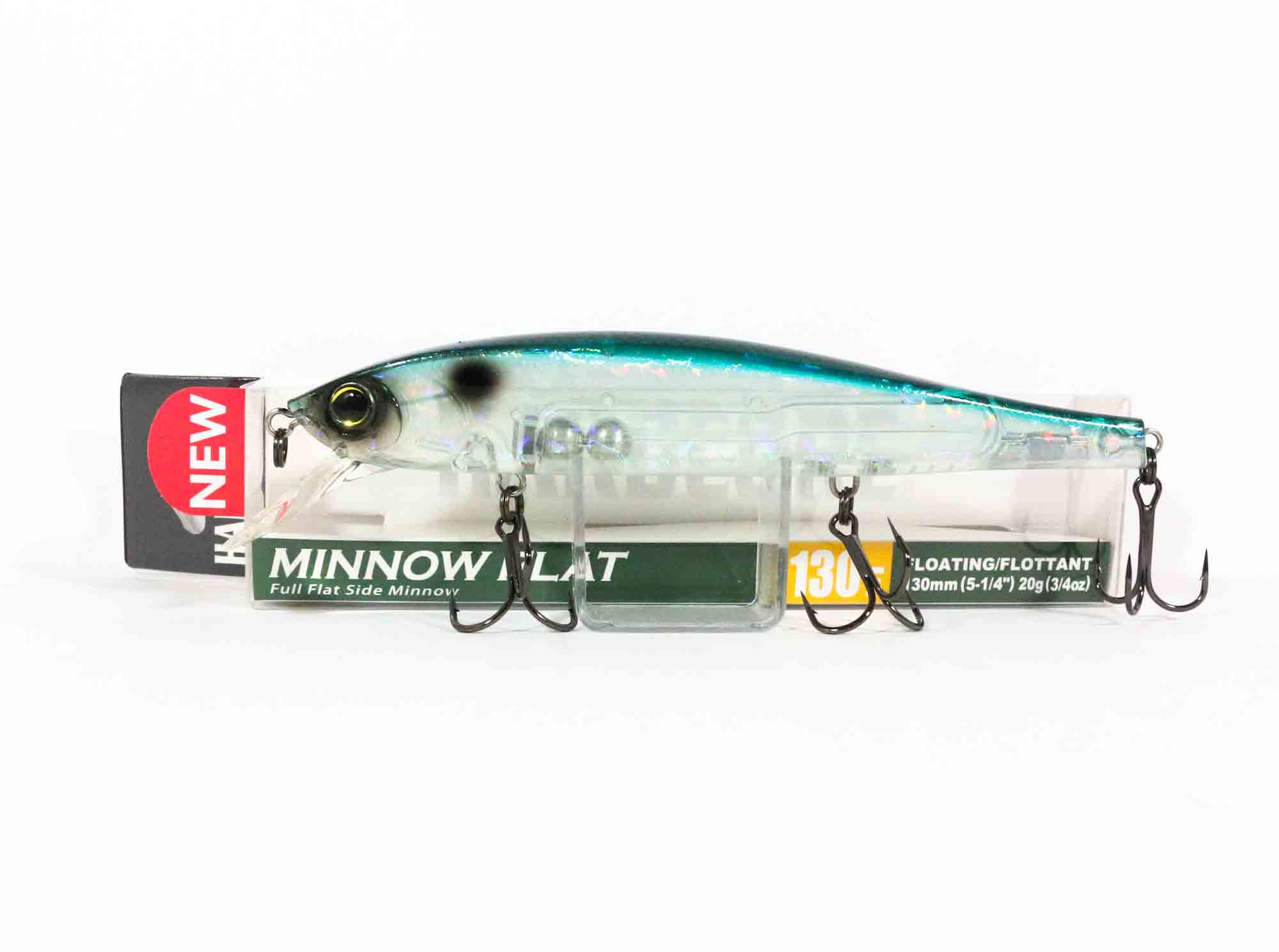 Yo Zuri Duel Hardcore Minnow Flat 130F Floating Lure R1380-GSSH (6937)