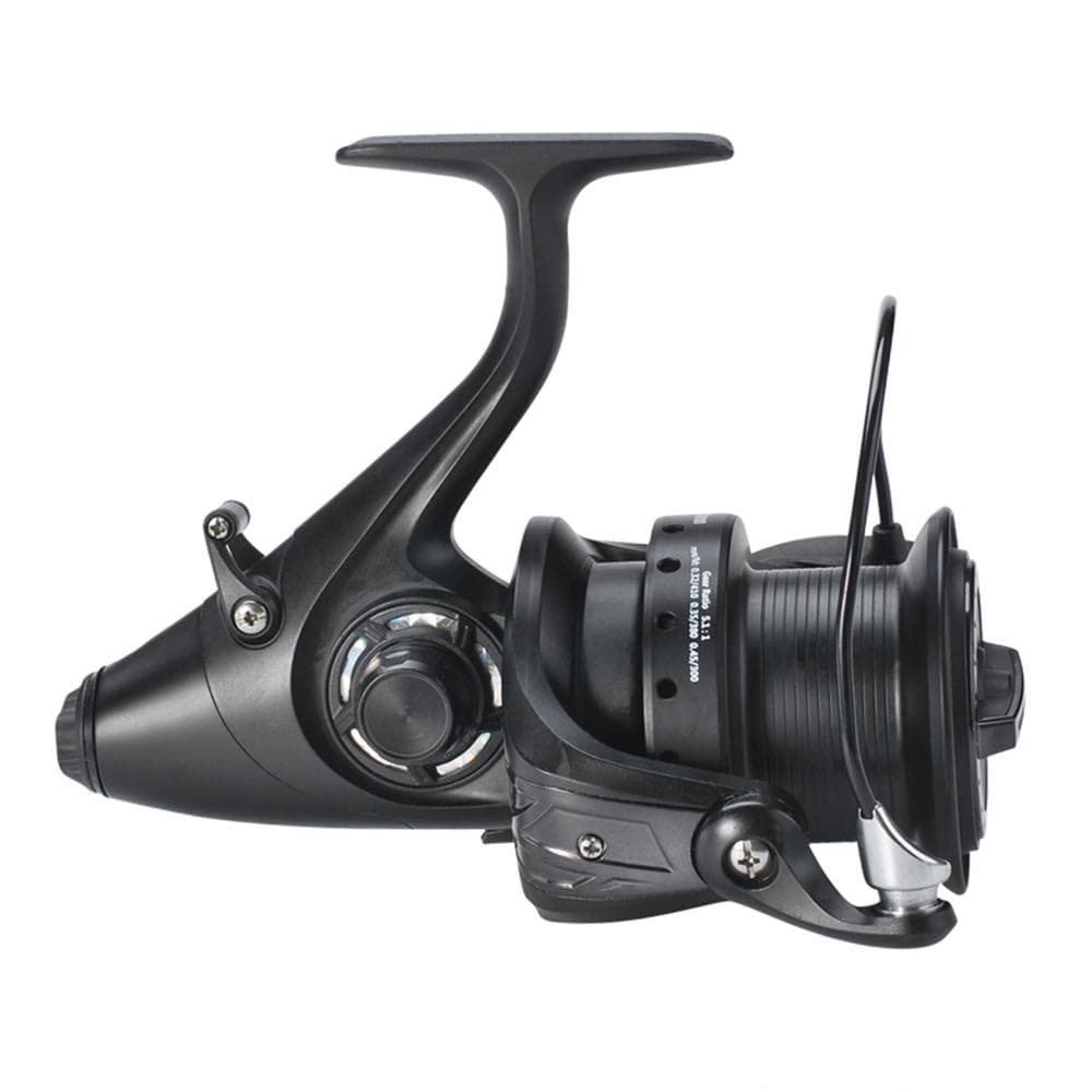 12+1 BB Spinning Reel with Front and Rear Double Drag Carp Fishing Reel Left Right Interchangeable 5000