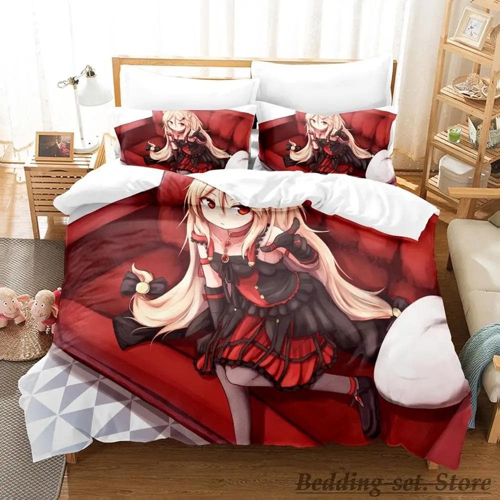 New Show By Rock! Bedding Set Single Twin Full Queen King Size Bed Set Adult Kid Bedroom Duvetcover Sets Anime parure de lit Bed 70x133cm 2pcs