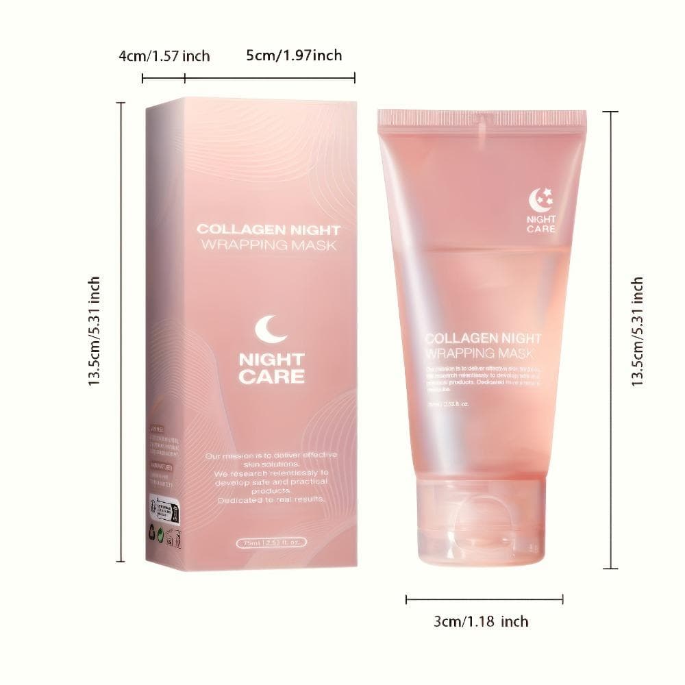 Ultimate Skin Renewal: Hydrolyzed Collagen Peel-Off Mask 75g