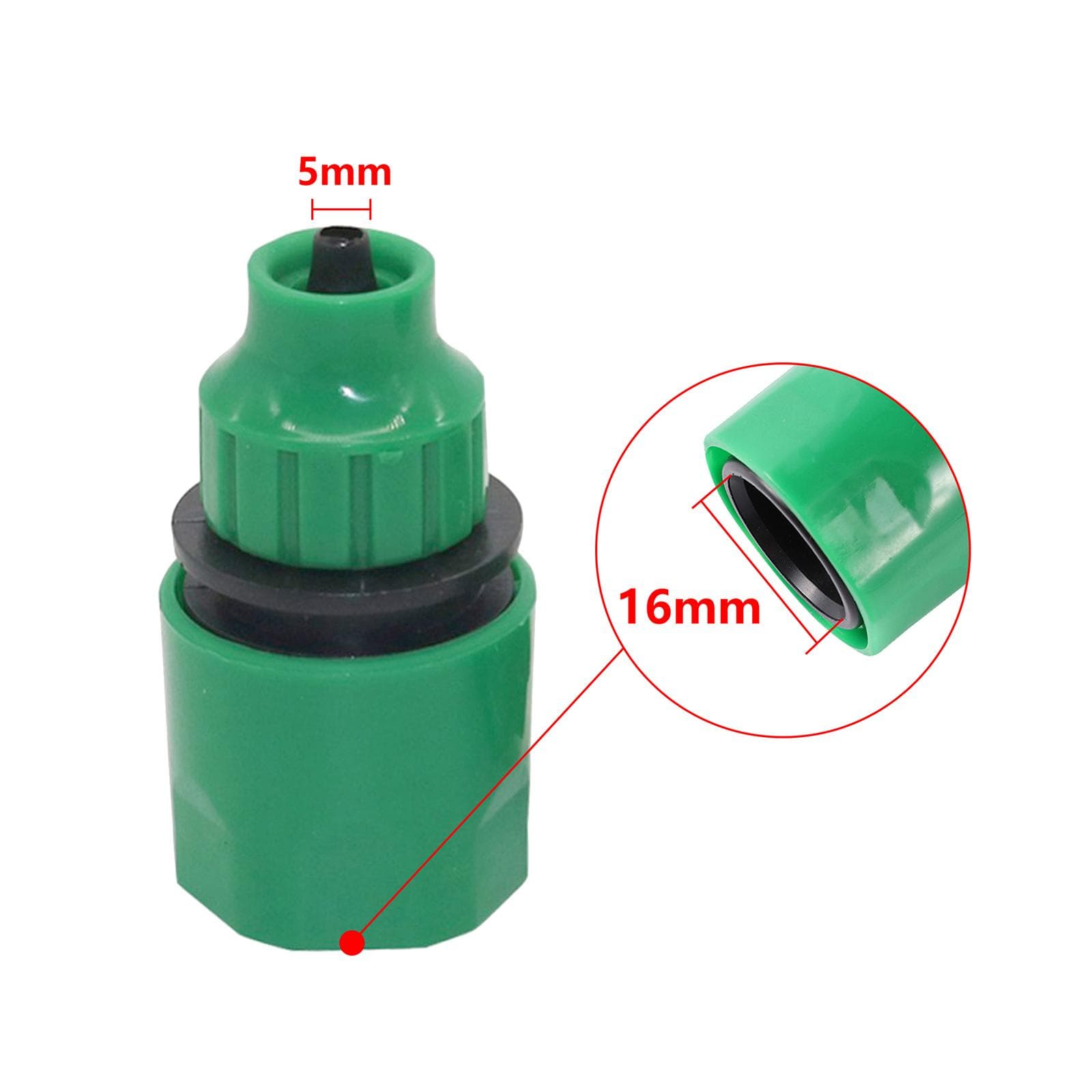 4/7mm 8/11mm Hose Quick Connector Garden Irrigation Lawn Watering Water Supply Fast Connect Joint Car Washing Cleaning Coupler