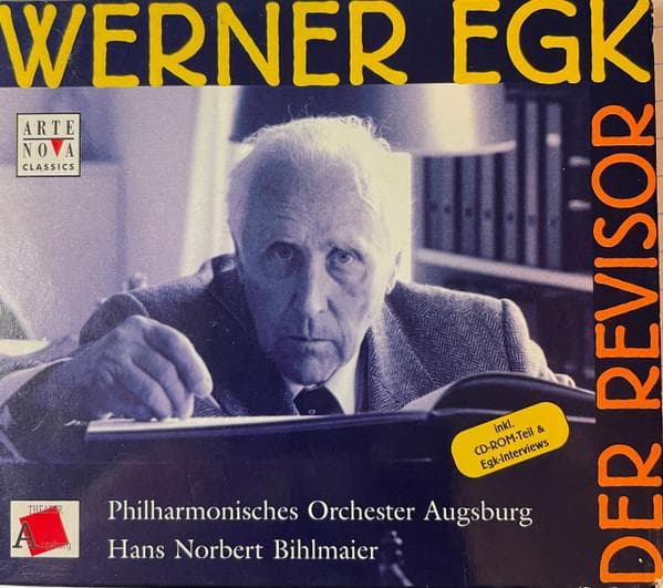 CD WERNER EGK - PHILHARMONISCHES ORCHE - Der Revisor 74321852942 Arte Nova Class 2001 Europe Classical Used