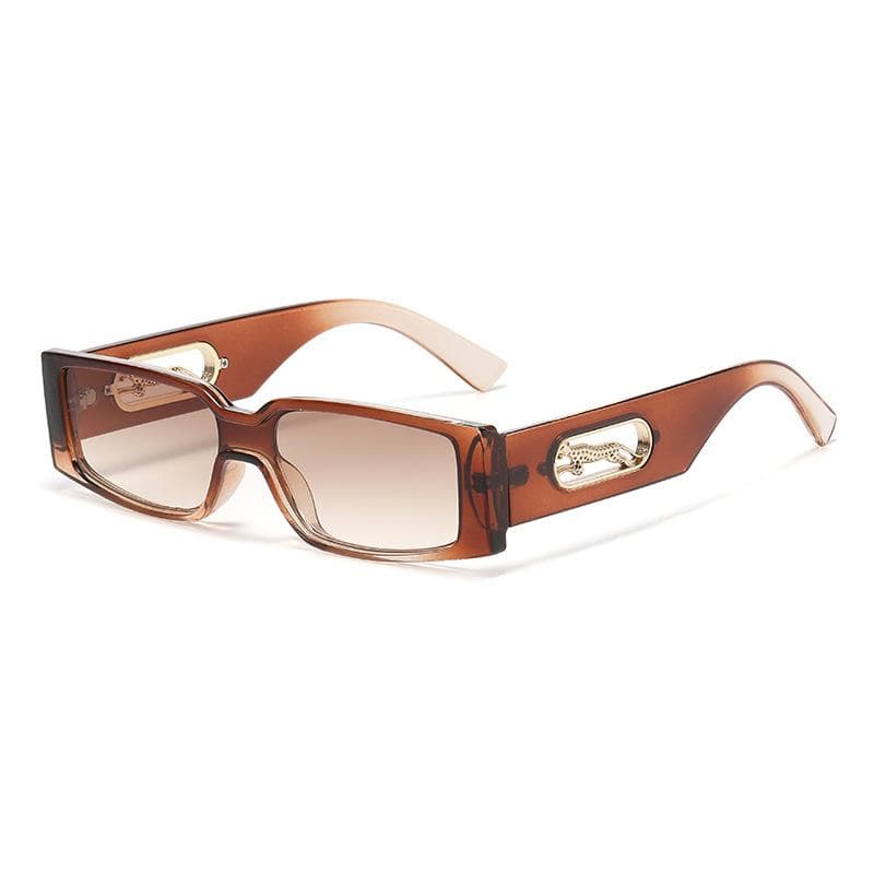 New Fashion Candy Colored Sunglasses UV400 Protection Cheetah Print Men Women Stylish Shades Eyewear
