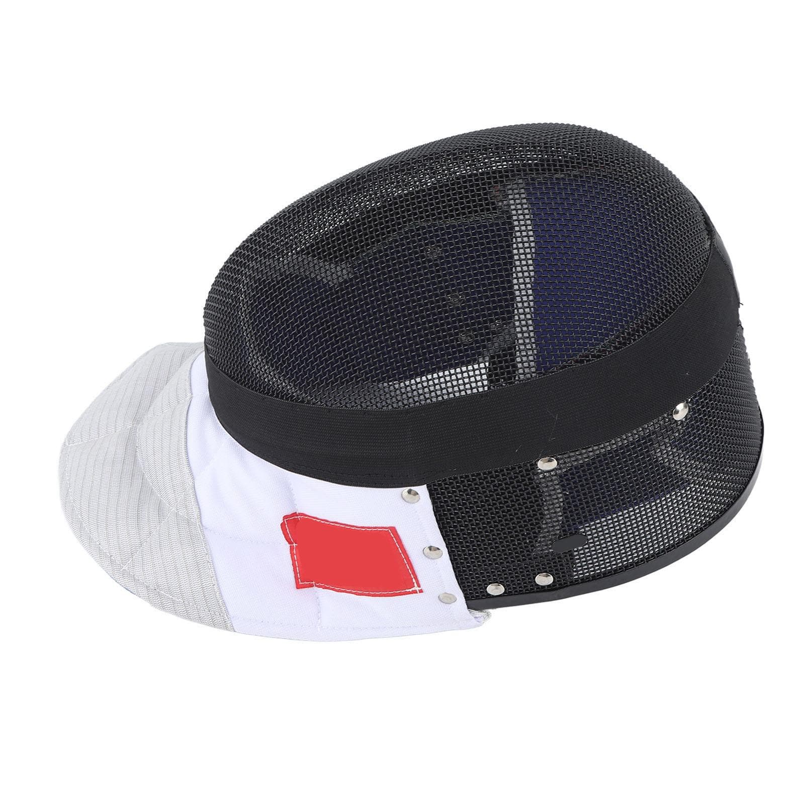 Fencing Sports Mask Fencing Protective Helmet with Padded Bib for Daily Practice and Competition M