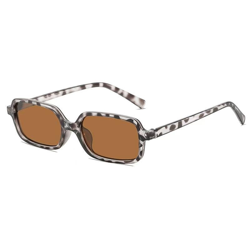 Sexy Small Rectangle Sunglasses Women Vintage Designer UV400 Shades Female Eyewear Fashion Brand Eyeglasses 1PC