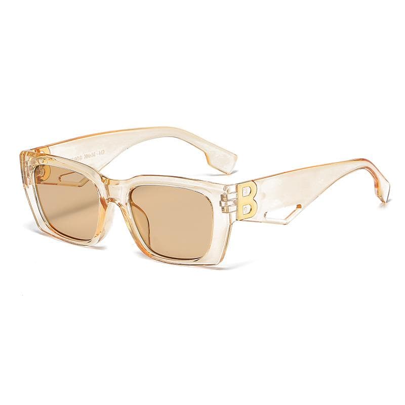 Fashion Cat Eye Sunglasses Women Vintage Square UV400 Sun Glasses Female Outdoor Travel Brand Design