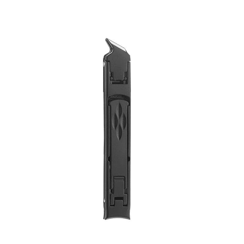 Stainless Steel Nail Clipper Double-ended Dual-purpose Thin Portable Folding Nail Scissors Nail Clippers Manicure Tools New black