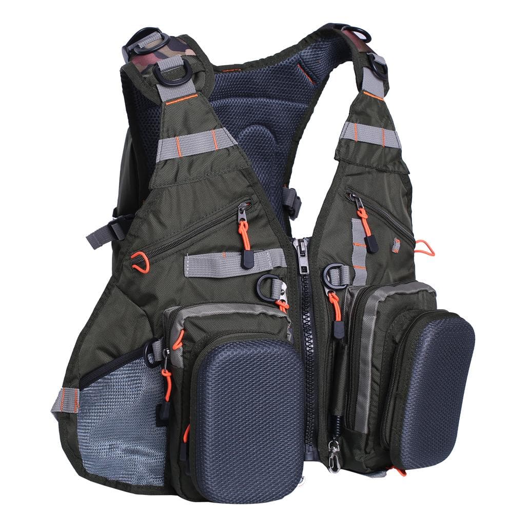 Kylebooker Fly Fishing Vest Backpack FV02 green