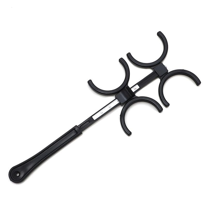 Insert-type 4-Lens Flip Trial Frame Adjustable To 84mm Plastic Optometry Tool for Amblyopia Myopia Training