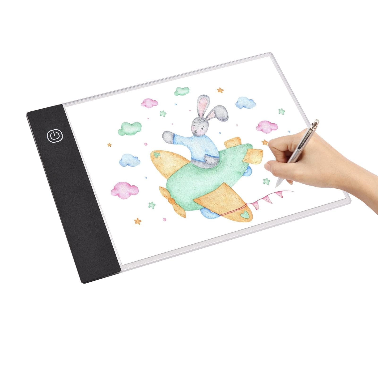 A4 LED Light Pad Tracer 3mm Ultra-Thin Drawing Board Copyboard Stepless Dimming USB Powered A5