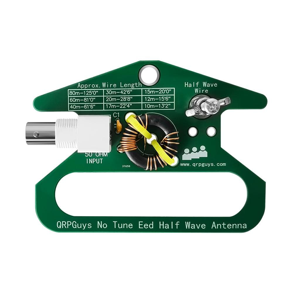 Portable 80m-10m No Tune End Fed Half Waves Antenna Module Large Area Heat Dissipation Design with multicolour