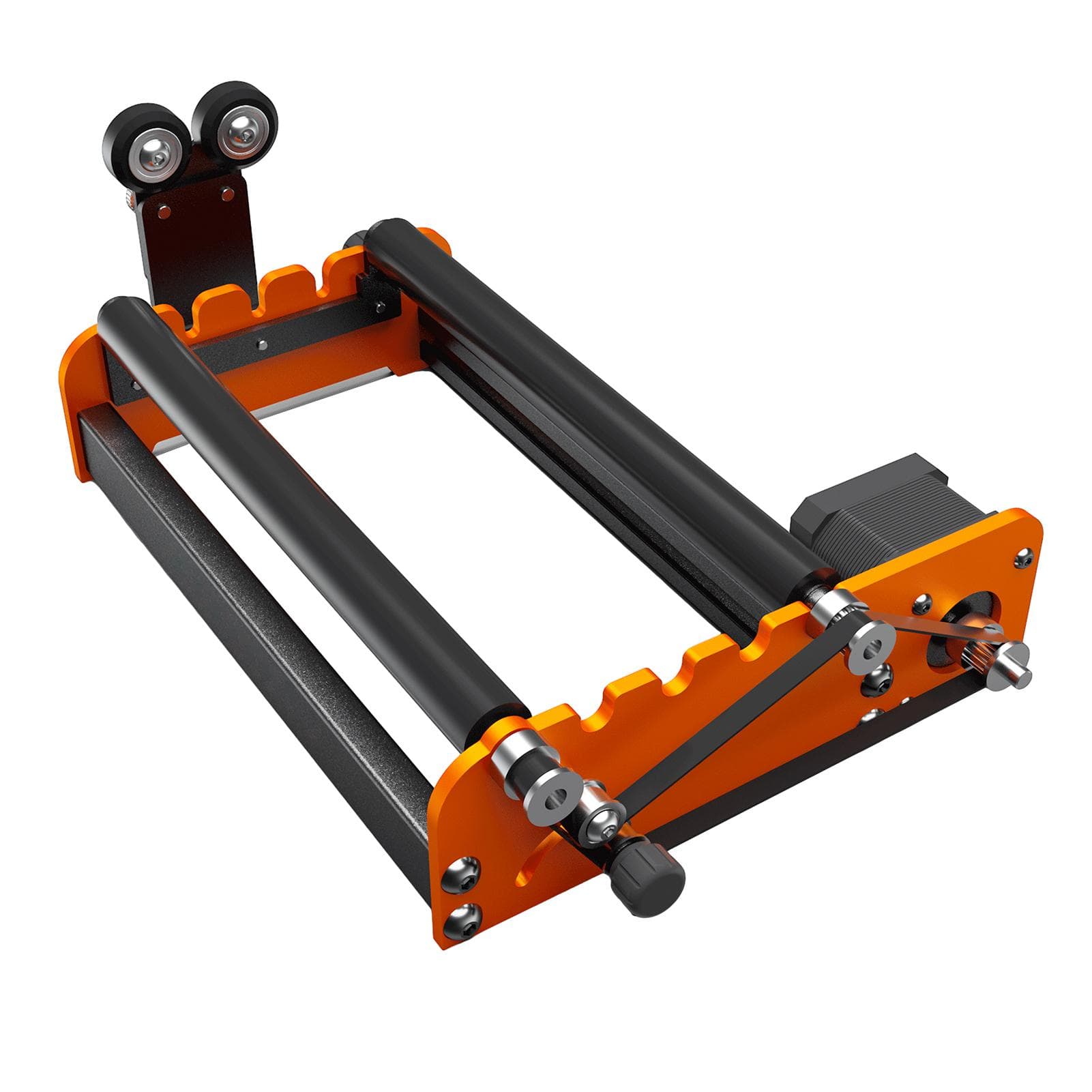 Laser Rotary Roller Laser Engraver Yaxis Rotary Roller 360 degrees Rotating for 4138mm Different orange