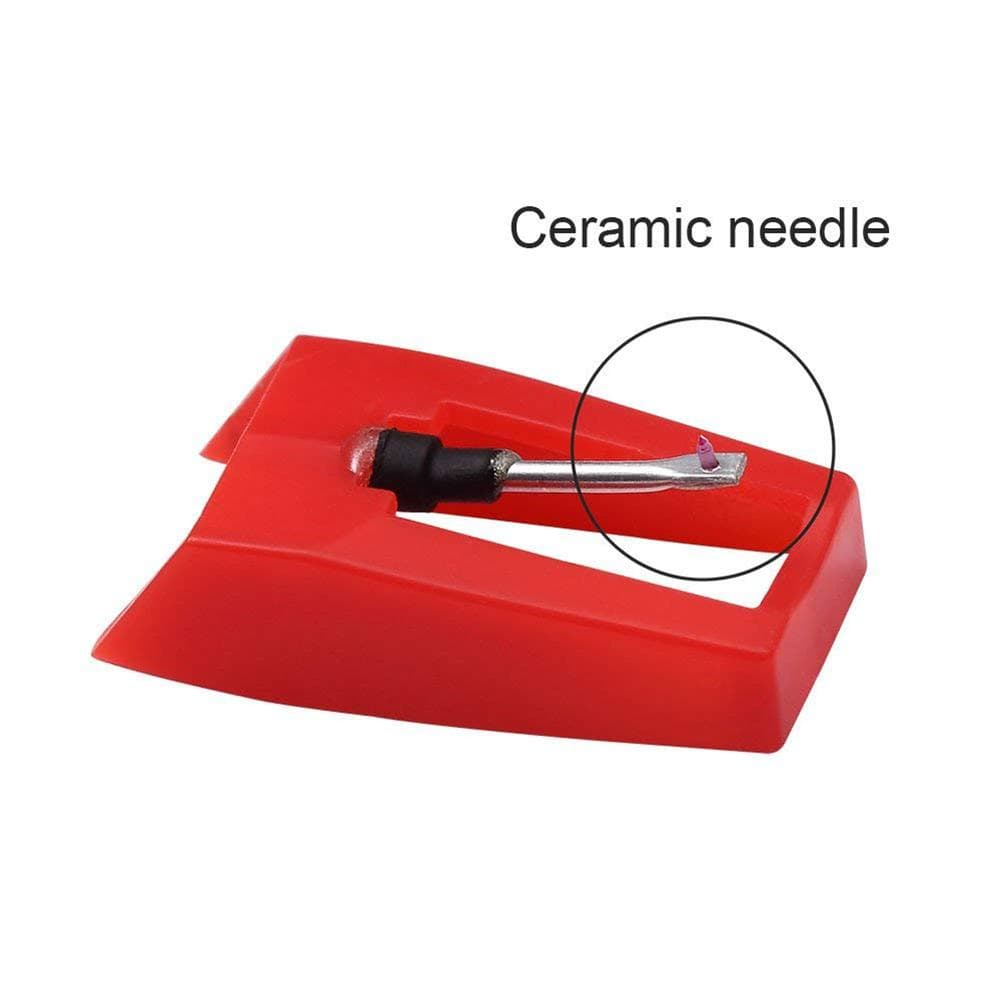 2Pcs Record Player Needles Turntable Replacement Stylus Needles for Vinyl Record Player