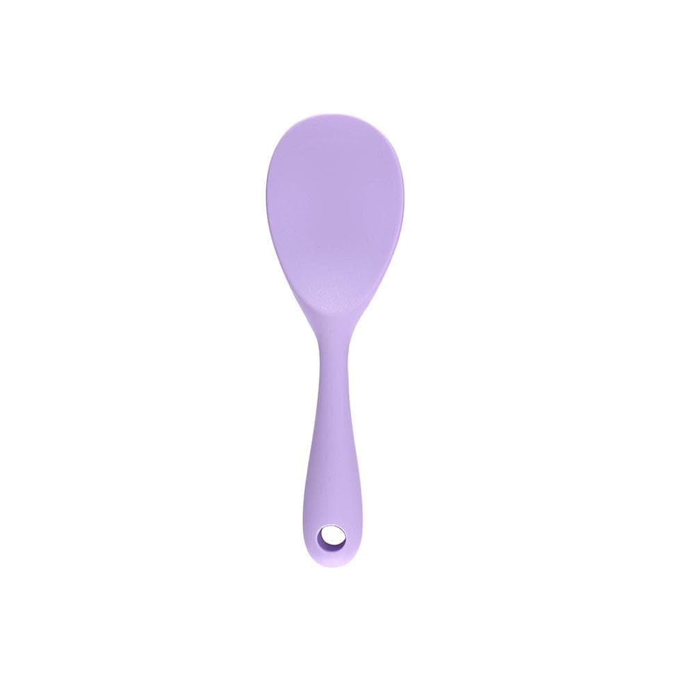 Food Grade Silicone Rice Spoon Household non Stick Pot Cooking Spoon High-temperature Resistant Kitchen Tools