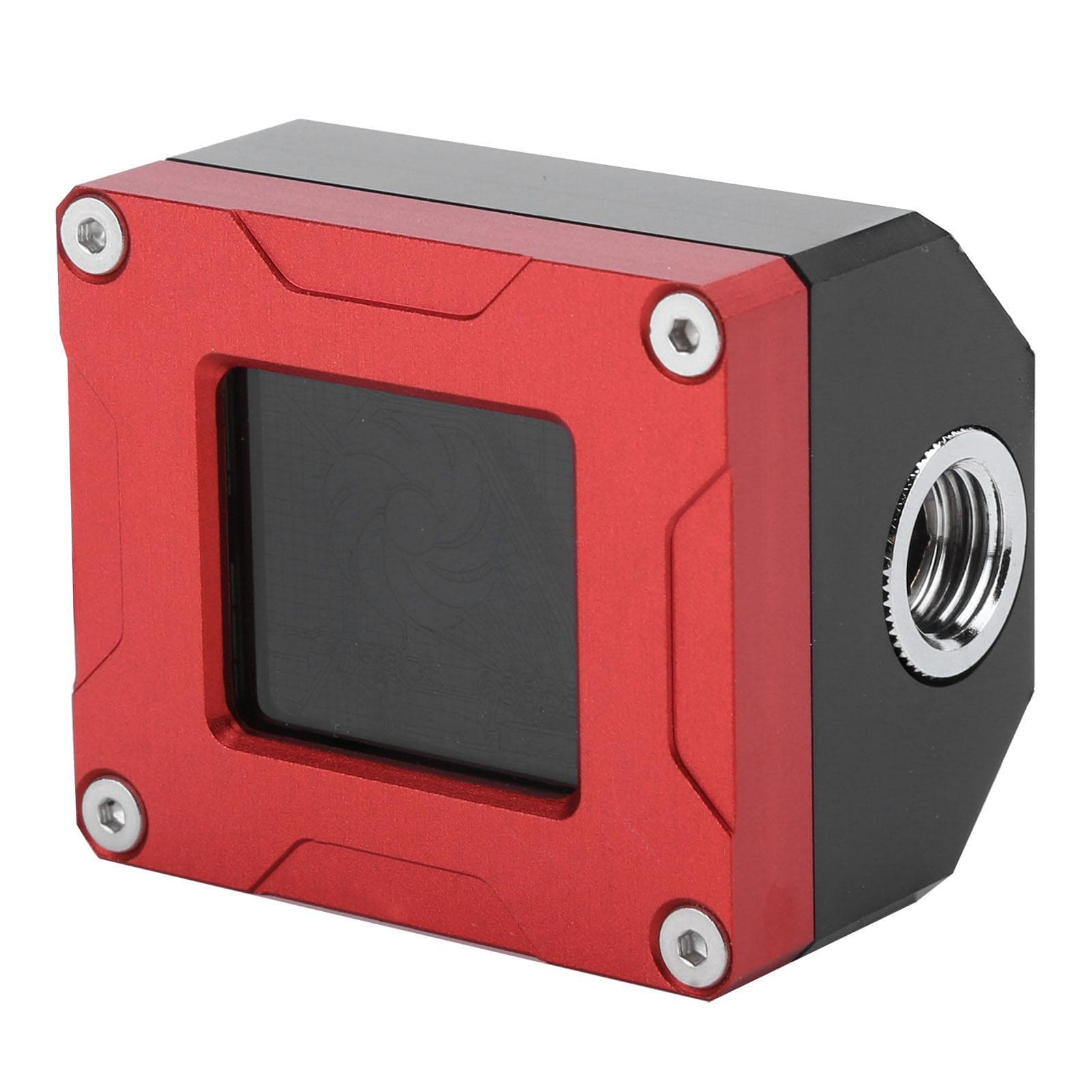 Flow Meter Water Cooling LCD Display Electric Detection Thermonmeter Monitoring LSJ-POZN