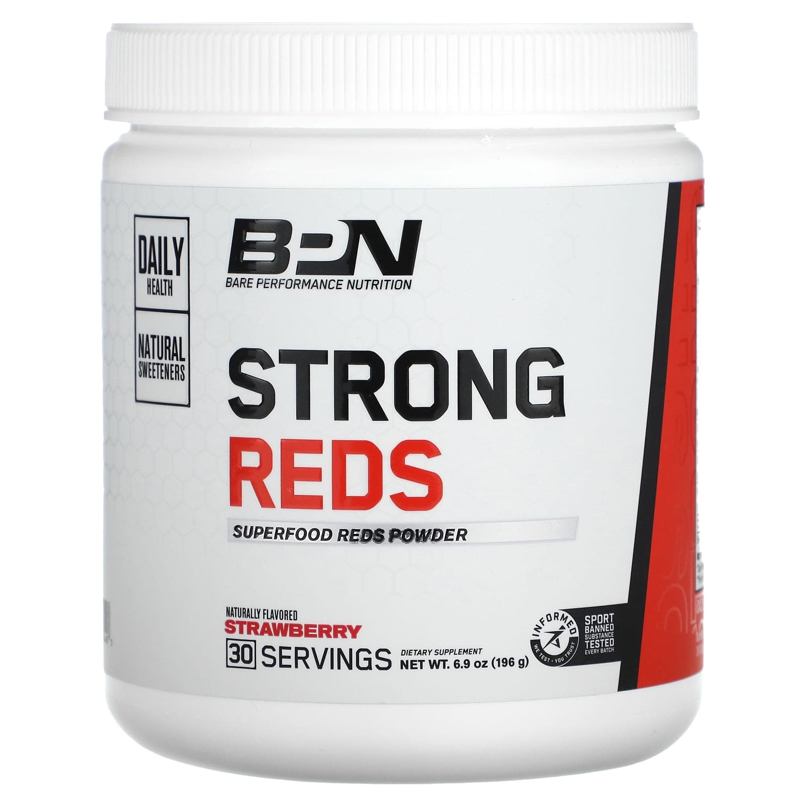 BPN, Strength Reds, Strawberry, 6.9 oz (196 g)
