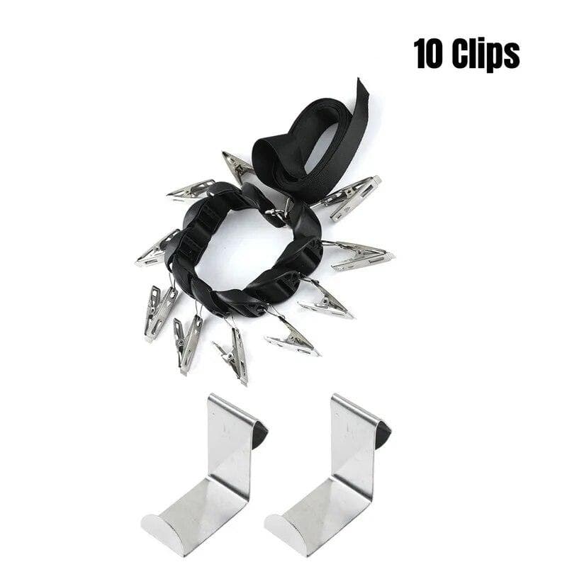 Hanging Hat Organizers for Bedroom Closet Space Saving Wall Door Storage Rack for Baseball Cap Felt Storage Holders Hat Hook 10 Clips