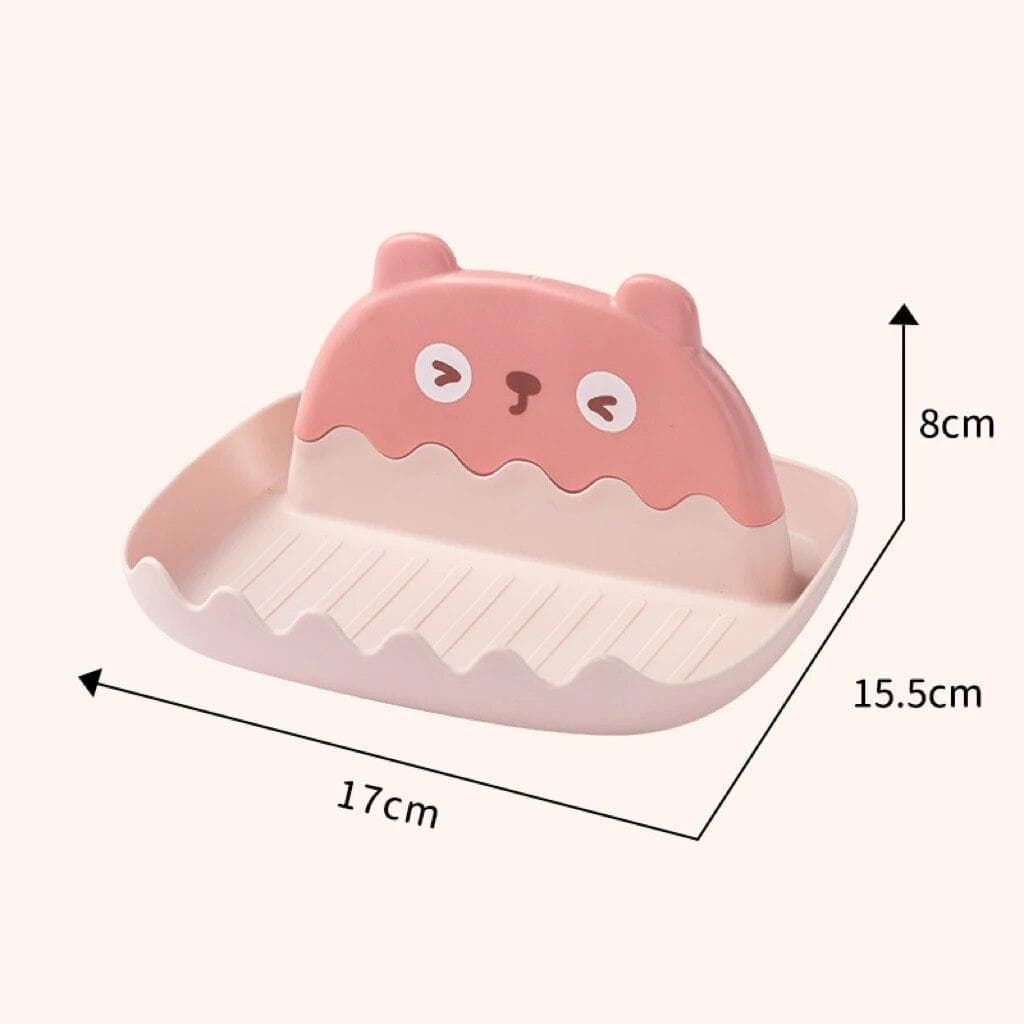 Kitchen Spoon Holders Pot Lid Rack Pot Lid Cooking Tool Tableware Storage Rack Spoon Chopsticks Holder Spatula Drain Rack pink