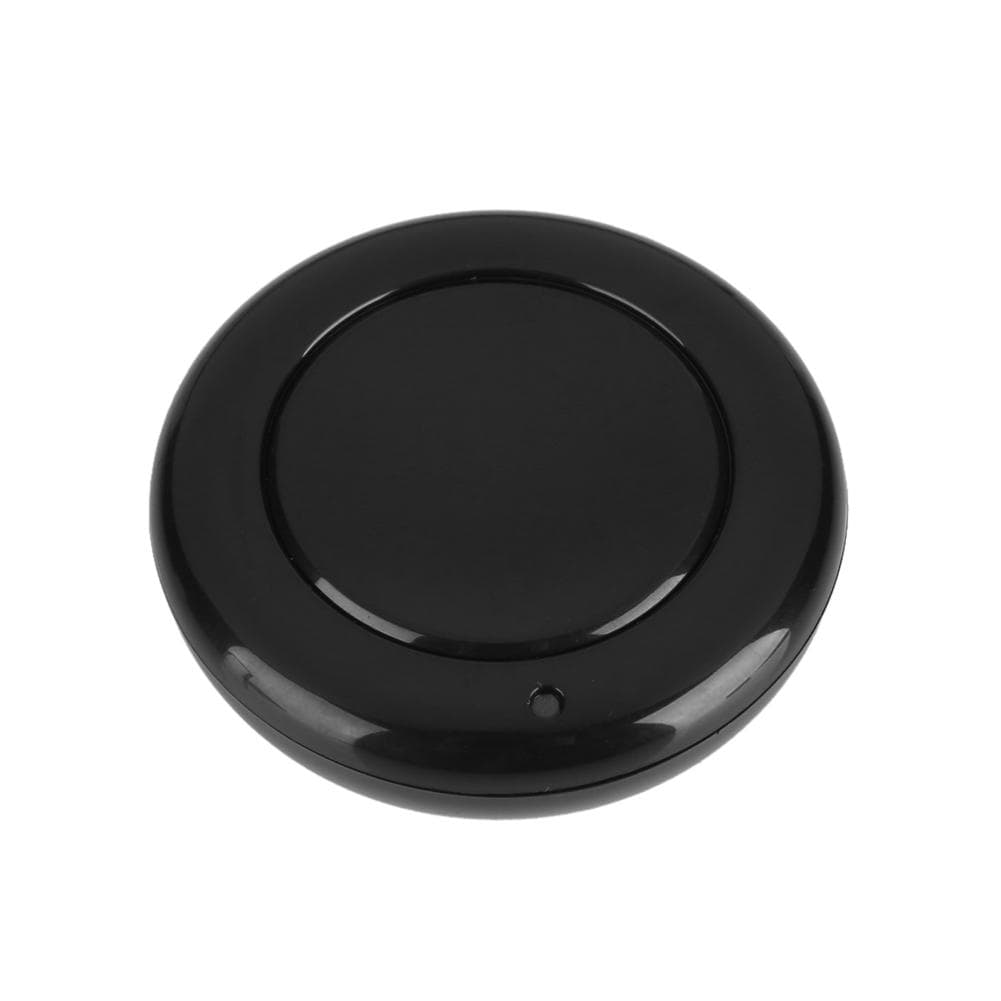 433MHz RF EV1527 Wireless Remote Control Round Transmitter 1 Button Regulate Wall Mounted Black black