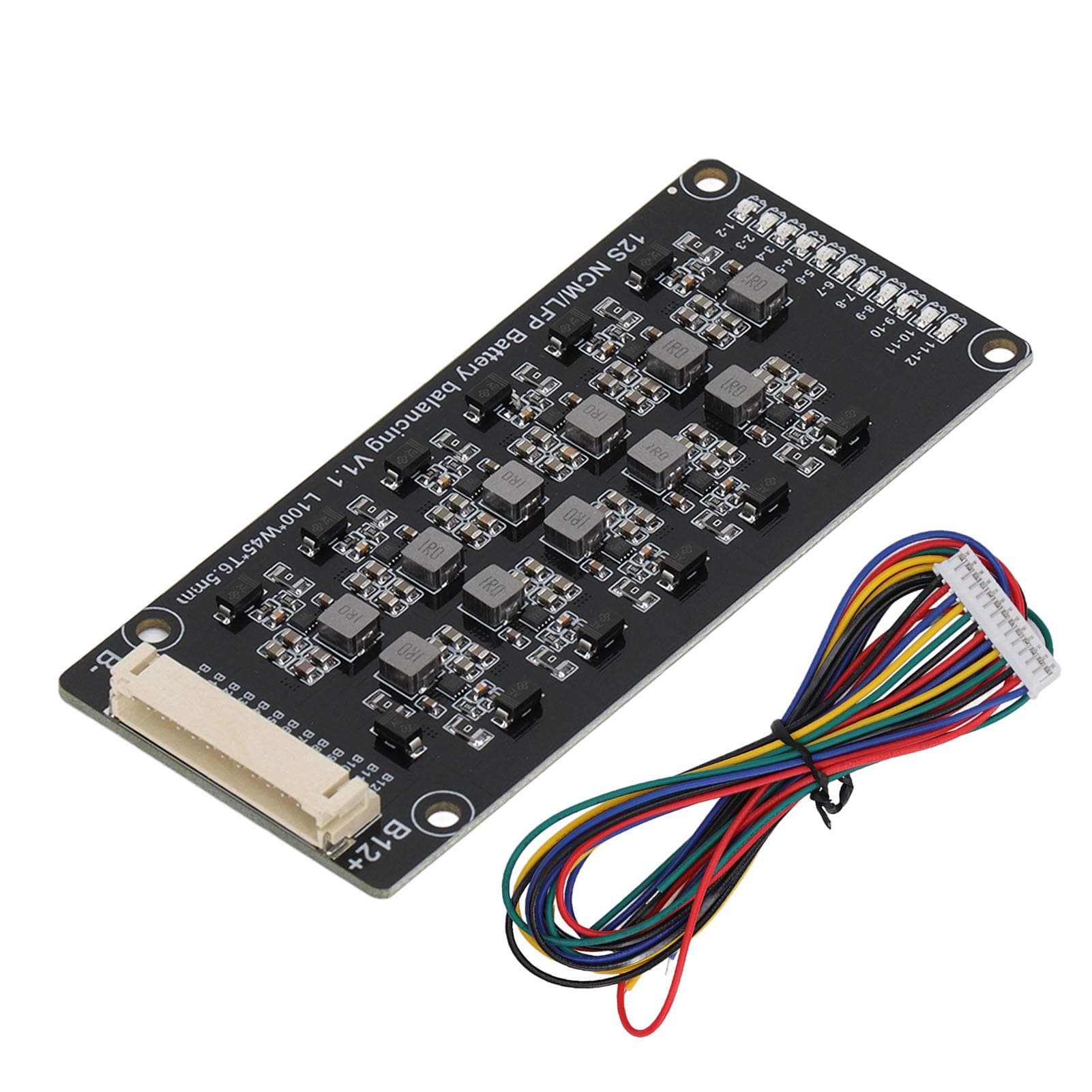 12 String LFP Battery Active Equalizer Simple Operation Portable Battery Equalization Board