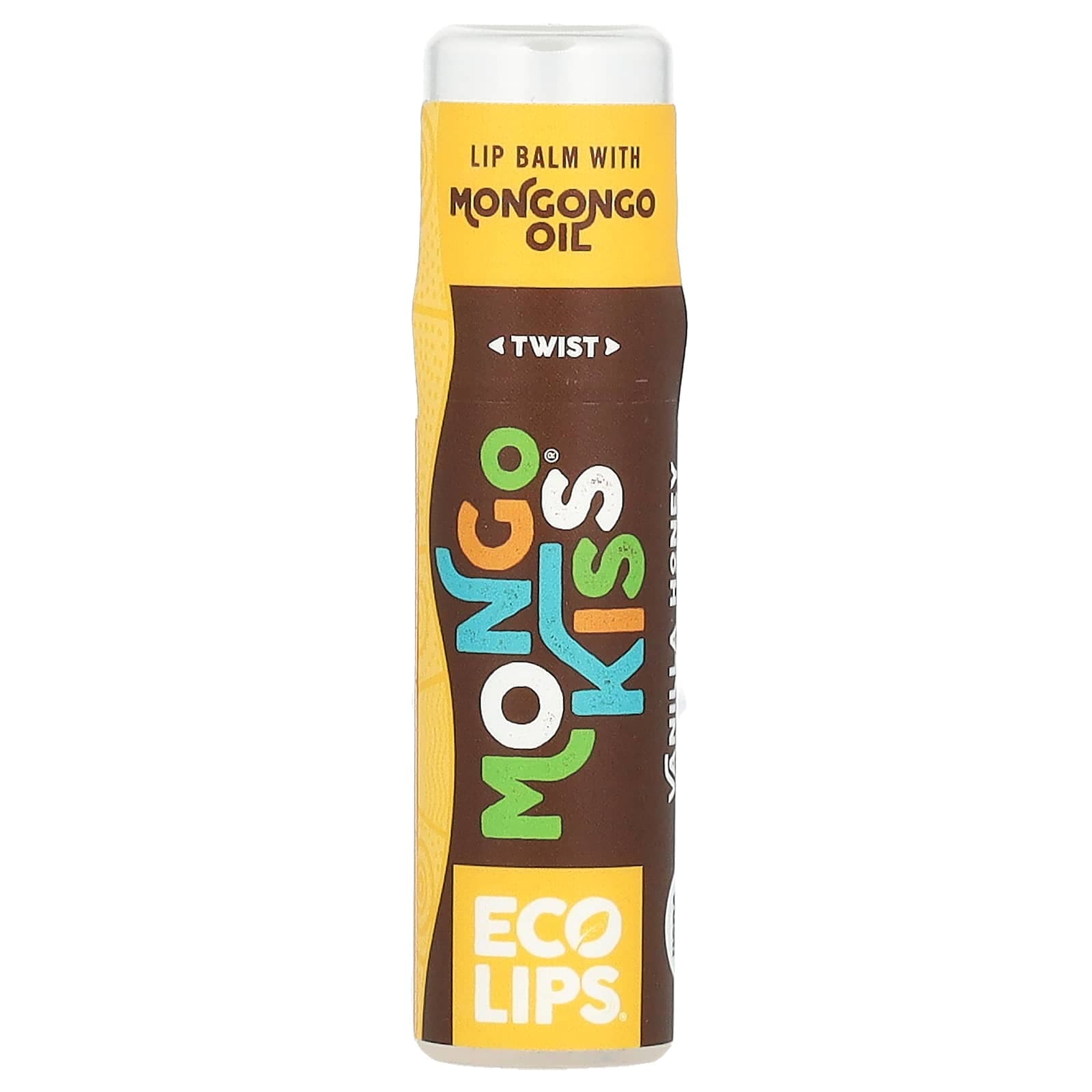 Eco Lips, Mongolian Kiss, Lip Balm, Vanilla Honey, 7 g (0.25 oz)